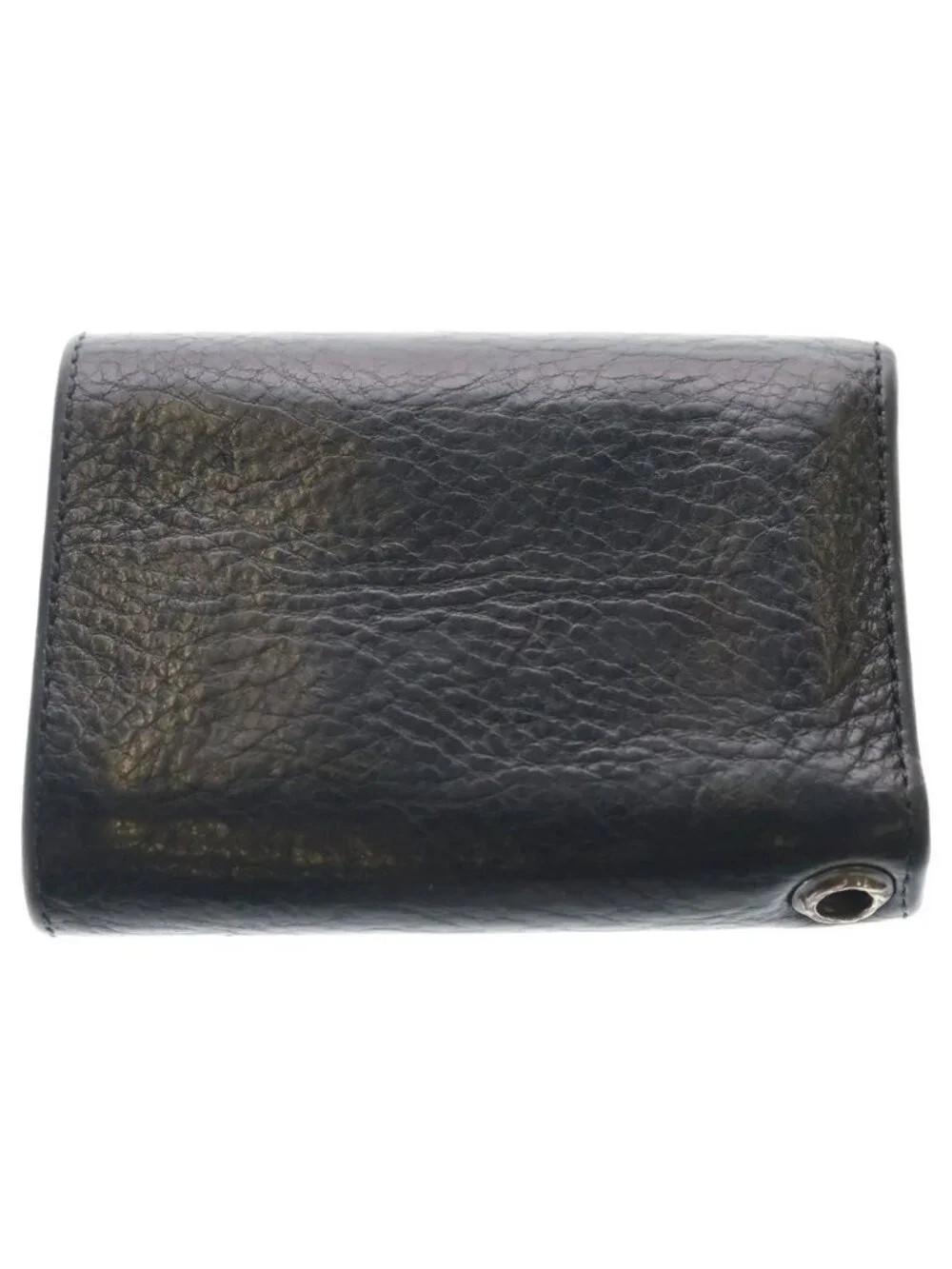 Chrome Hearts Celtic Button Leather Wallet Black